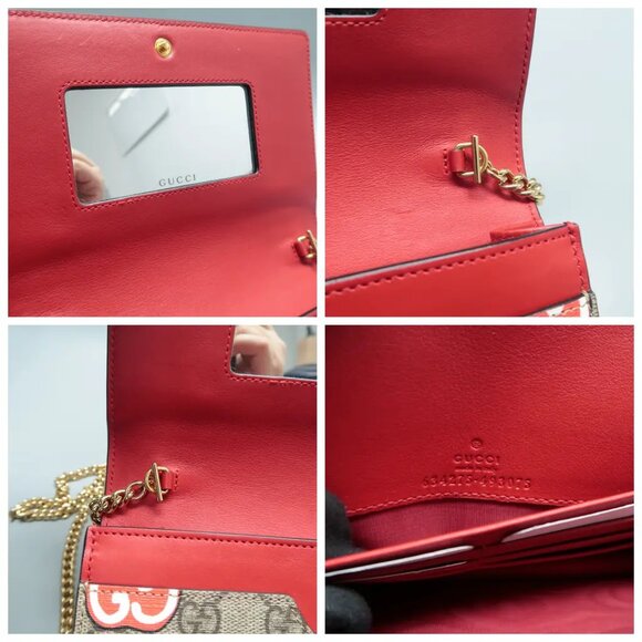 100% Authentic Gucci Brown GG Canvas Shoulder Bag 778-113024 - Picture 11 of 12